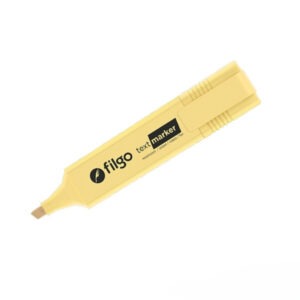 Resaltador FILGO chato colores Pastel - Amarillo pastel