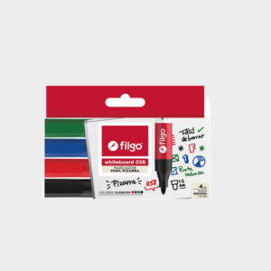 Marcadores FILGO para pizarra x4 un.