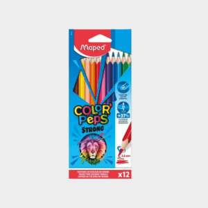 Lápices de colores pinturitas MAPED ColorPeps Strong x 12