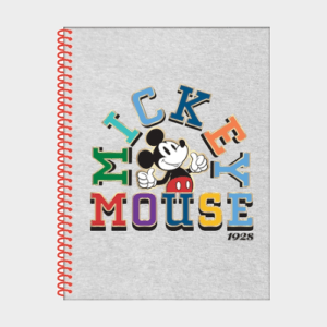Cuaderno A4 MOOVING tapa semi rígida 80 hojas Mickey