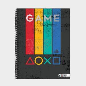 Cuaderno A4 MOOVING tapa semi rígida 80 hojas Playstation
