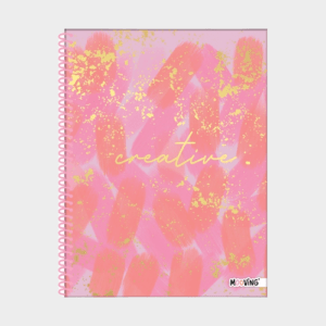 Cuaderno A4 MOOVING tapa semi rígida 80 hojas