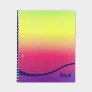 Cuadernos Tapa flexible POTOSI rayadas x 80 hojas