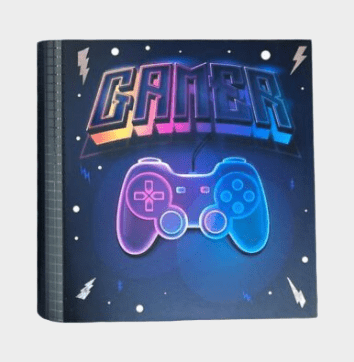 Carpeta nº3/ carta CARTOPEL 3 anillos Gamer
