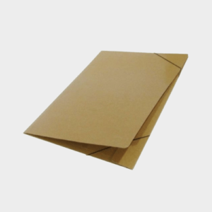 Carpeta 3 solapas con elástico oficio cartón