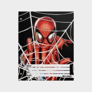 Separadores escolar nº3 MOOVING Spiderman x6un.