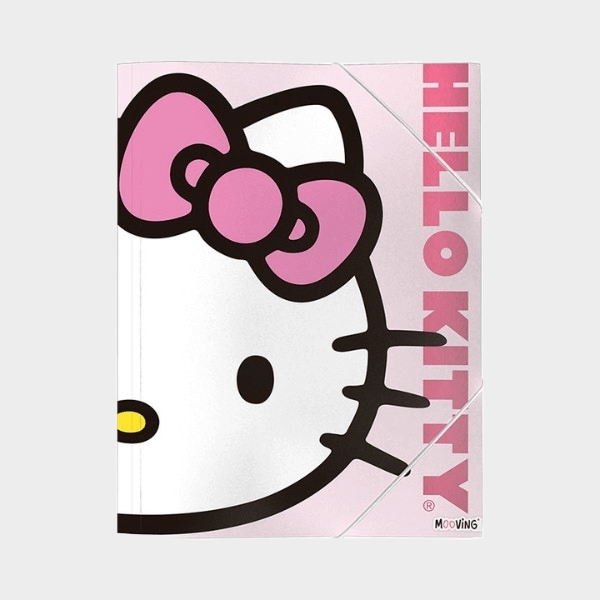 Carpeta oficio / dibujo MOOVING 3 solapas Hello Kitty