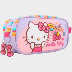 Canopla Cartuchera WABRO Kitty 2 cierres