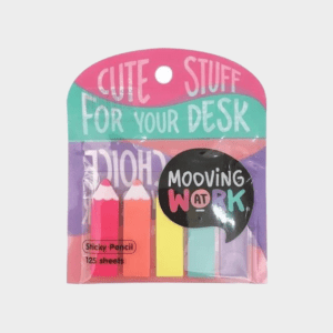 Señalador / Nota adhesiva MOOVING lápiz color fluo x 125 un.