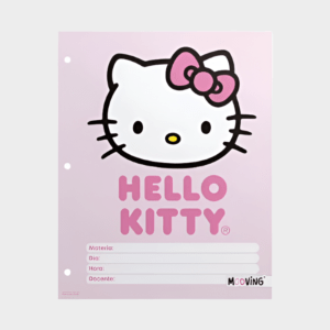 Separadores de materias nº3 MOOVING Hello Kitty x6un.