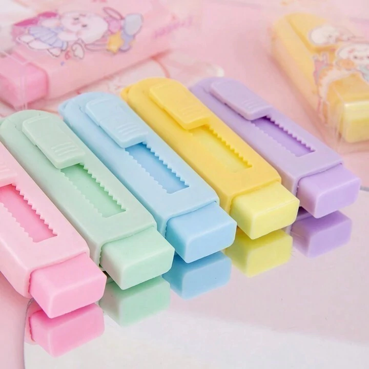 Goma Lapiz WERO retractil colores pastel - Imagen 2