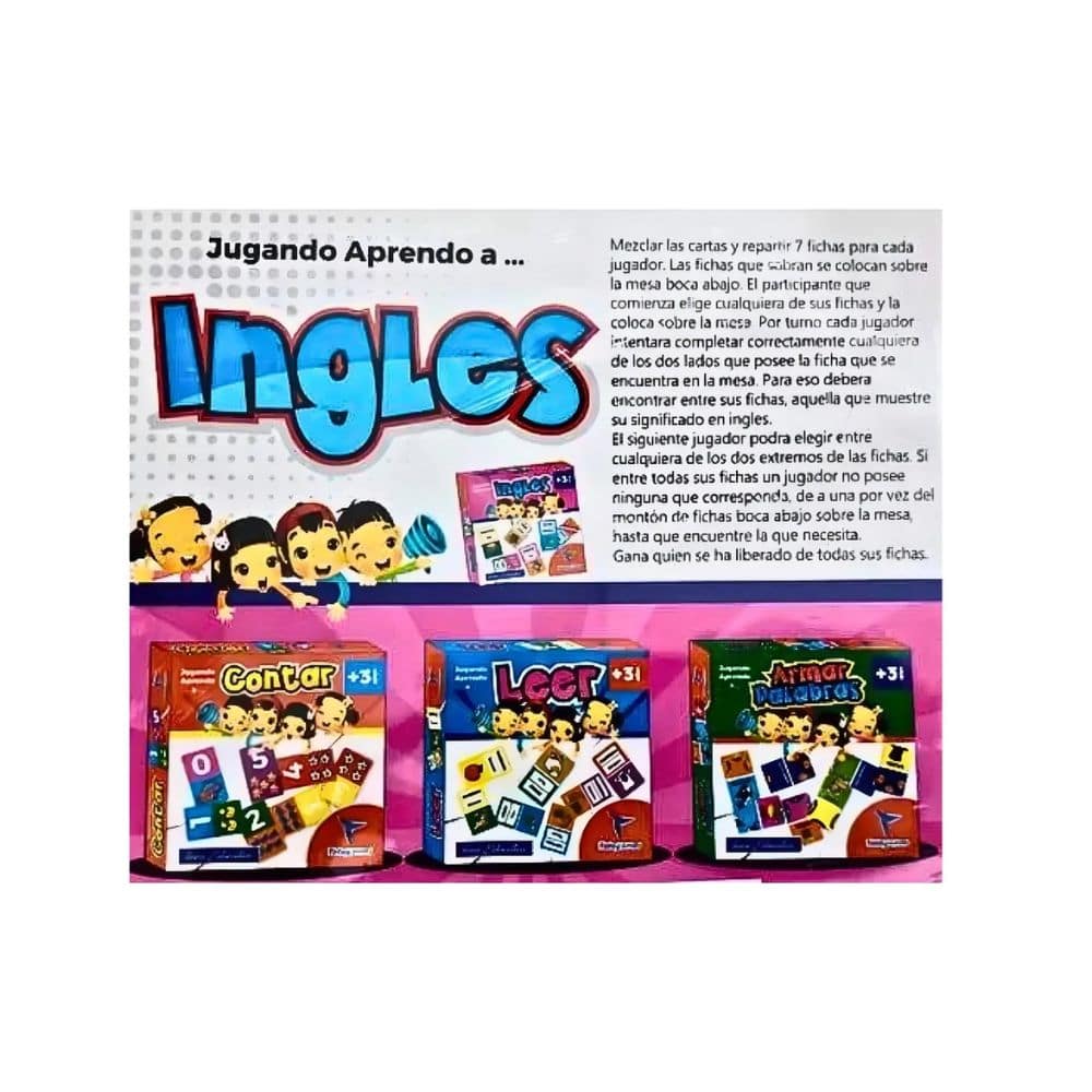Juego de mesa jugando APRENDO INGLES - Imagen 3