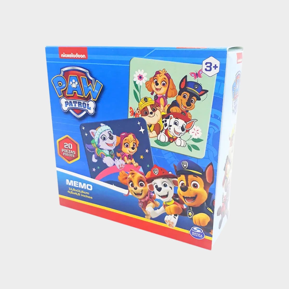 Juego de memoria Paw Patrol 20 piezas