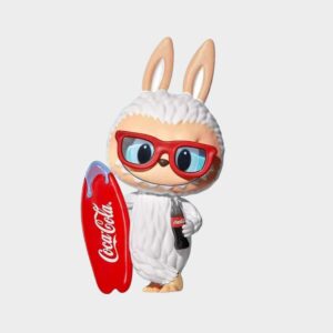 Figura Mini Labubu Coca Cola caja ciega