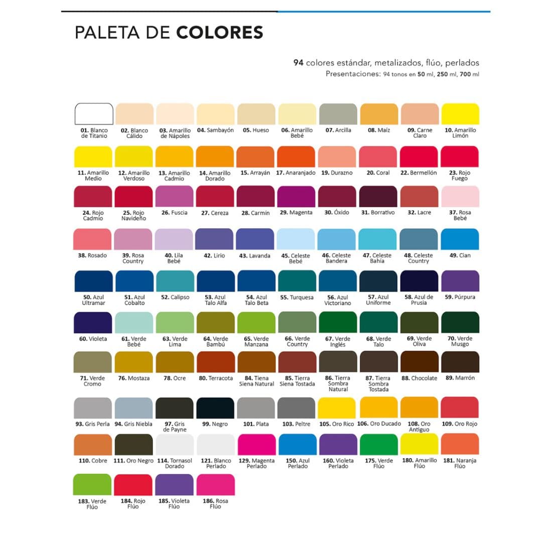 Acrílico decorativo ETERNA 50ml - Imagen 2