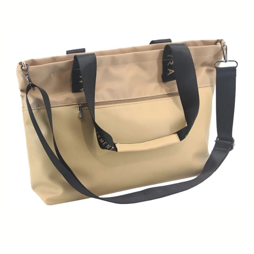 Cartera Amayra Camel 67.c2308.2 Doble Bolsillo Correa - Imagen 3