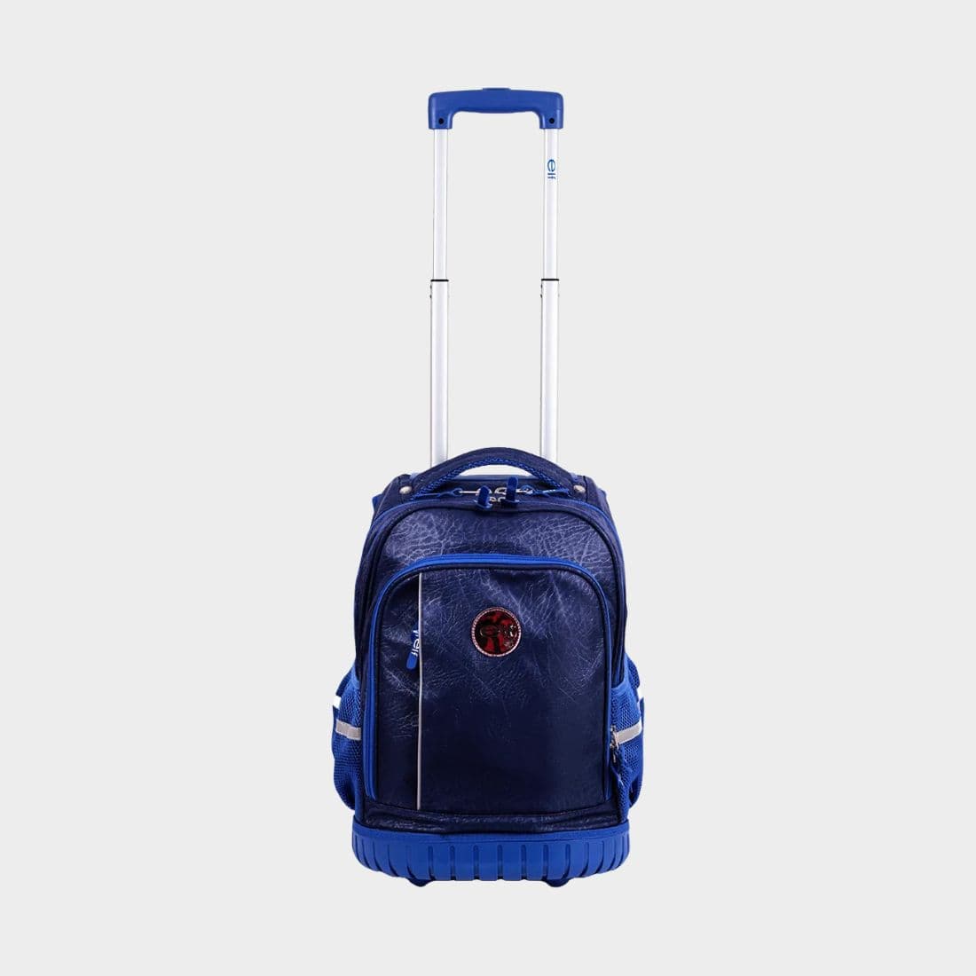 Mochila Con Carro Elf Base De Goma 2 Divisiones azul 6453