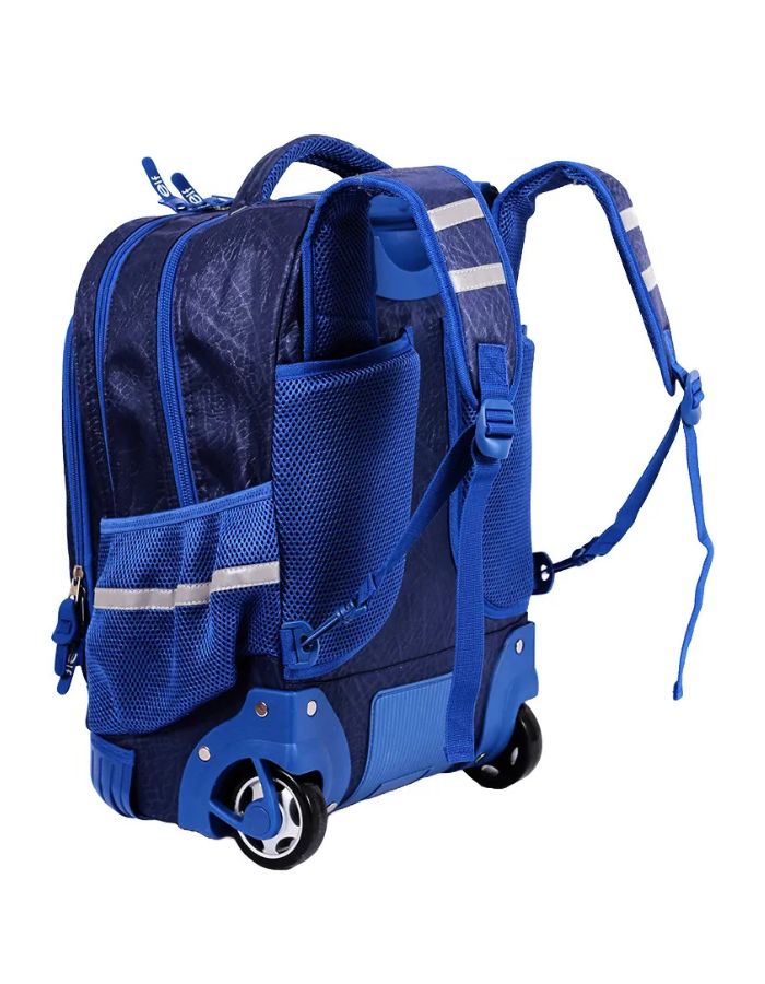 Mochila Con Carro Elf Base De Goma 2 Divisiones azul 6453 - Imagen 4