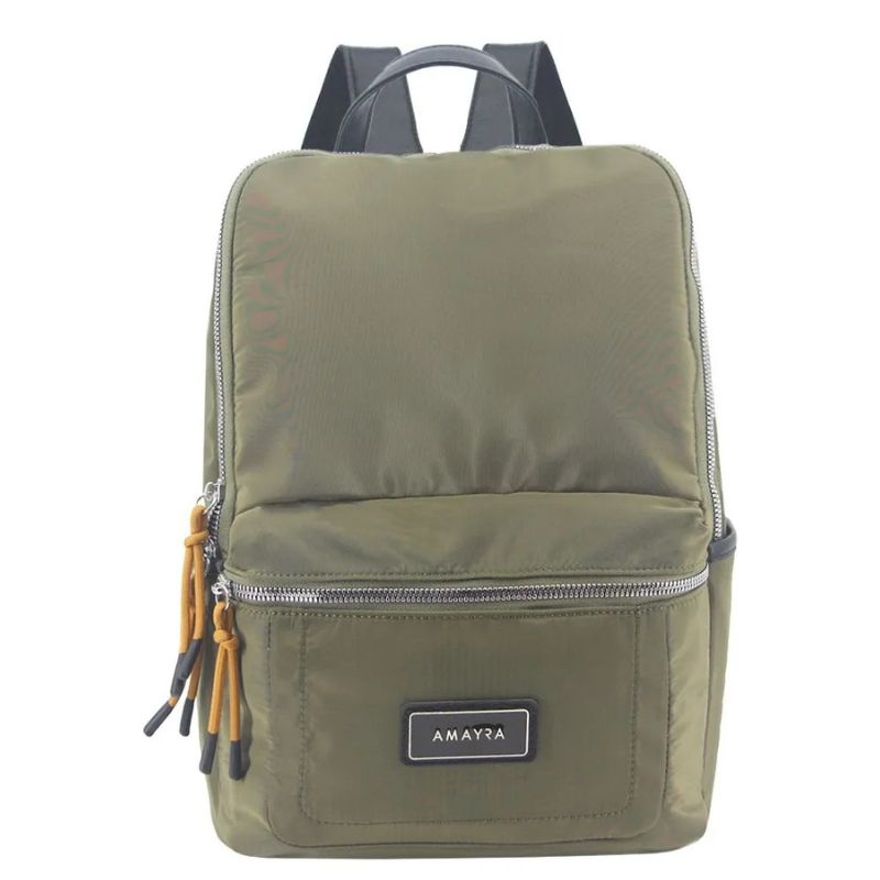 Mochila Urbana Dama Mujer Amayra Verde 67.c25363r - Imagen 2