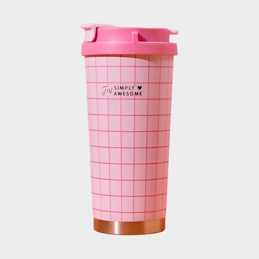Vaso De Cafe Termico Fw 500Ml Cuadrille Rosa 201431