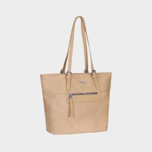 Cartera Trendy Mujer Dama Grande Shopper kaki 17027