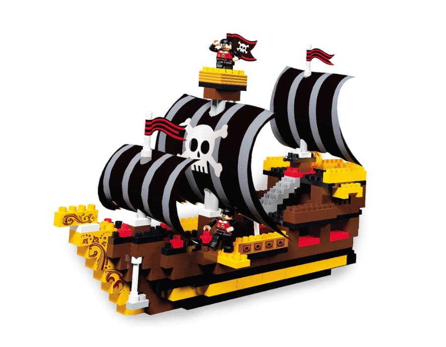 Ladrillos y bloques Piratas (290 piezas) BLOCKY - Imagen 2