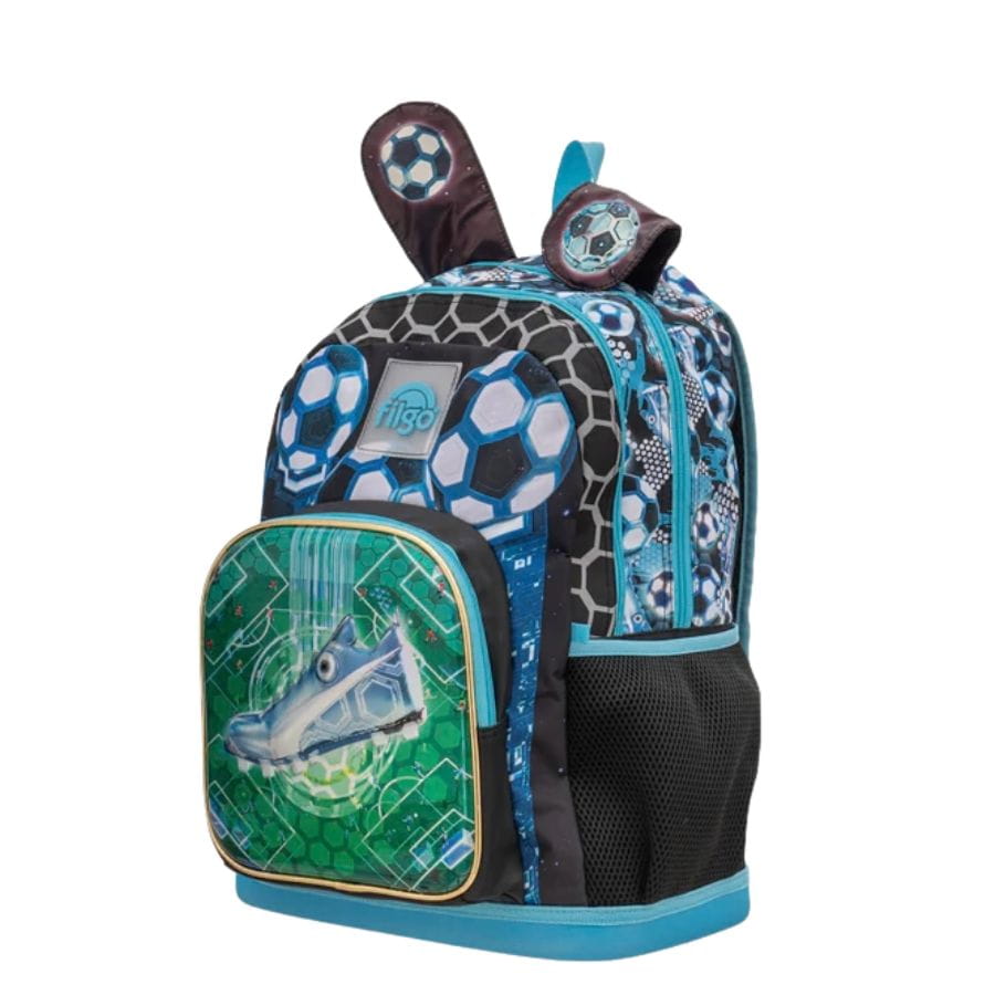 Mochila Espalda Escolar Filgo Air 18 Futbol Argentina - Imagen 3