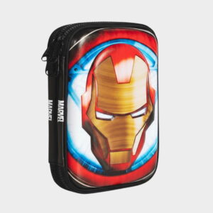 Cartuchera Canopla Mooving Eva 2 Cierres Iron man