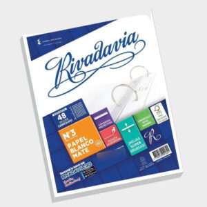 Repuesto Nº3 RIVADAVIA 48 hojas rayadas con banda