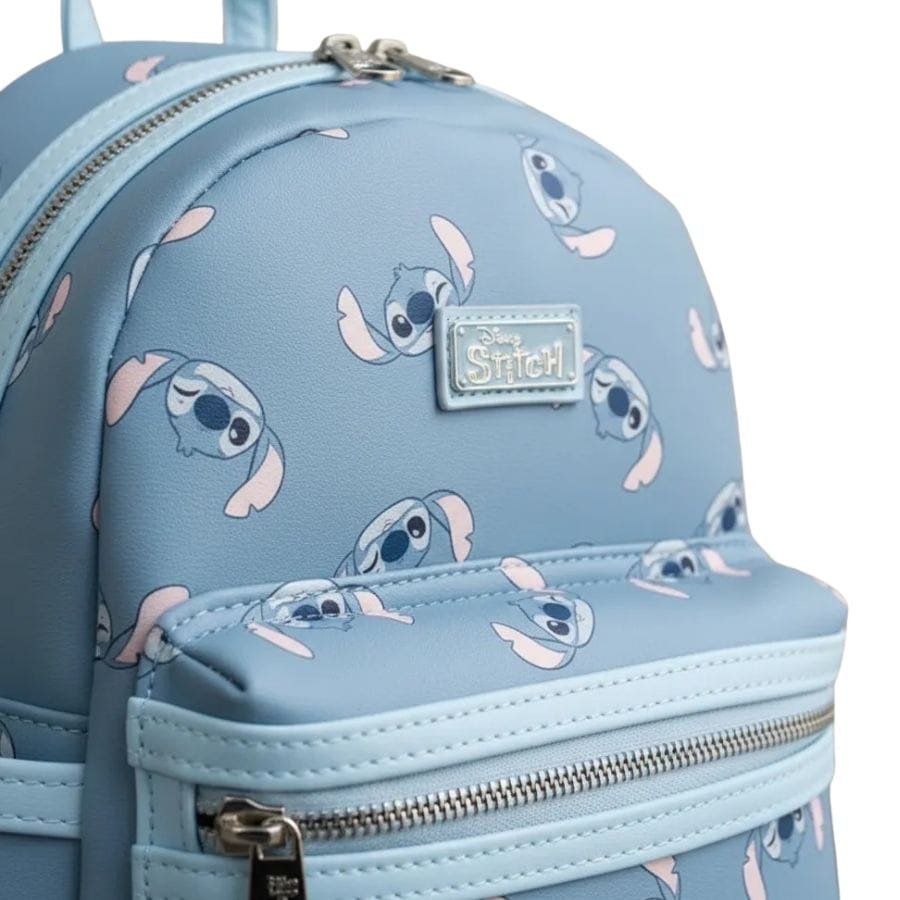 Mochila Mini Bag Espalda Stitch Disney Llavero Mooving - Imagen 5