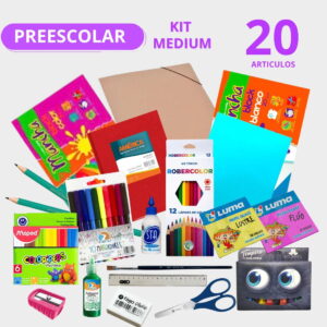 Kit Preescolar combo Medium 20 unidades