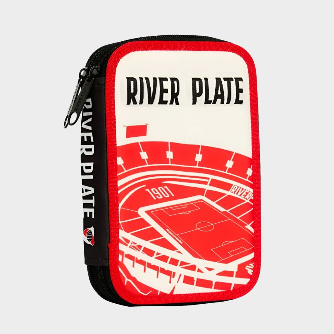 Cartuchera Escolar Canopla Mooving 2 Pisos River Plate
