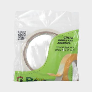 Cinta Doble Faz Adhesiva Cbx De 18mm X 5Metros Blanco
