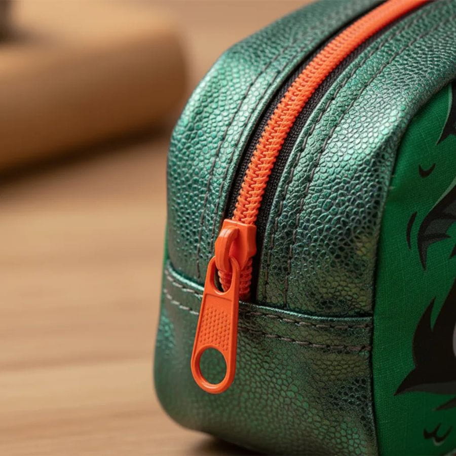 Cartuchera Canopla Filgo Starpak Pouch Dino verde - Imagen 2