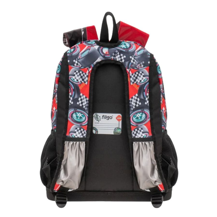 Mochila Espalda Escolar Filgo Air 18 Racer - Imagen 2