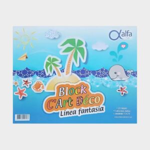 Block de dibujo entretenida linea Fantasia ALFA nº5 x 20 hojas