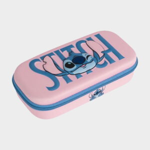 Canopla Cartuchera Mooving Disney Box Escolar Rosa Stitch