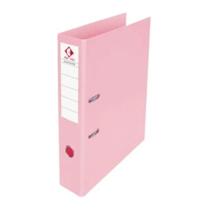 Bibliorato con lomo ancho THE PEL A4 diseño colores pastel - Rosa pastel