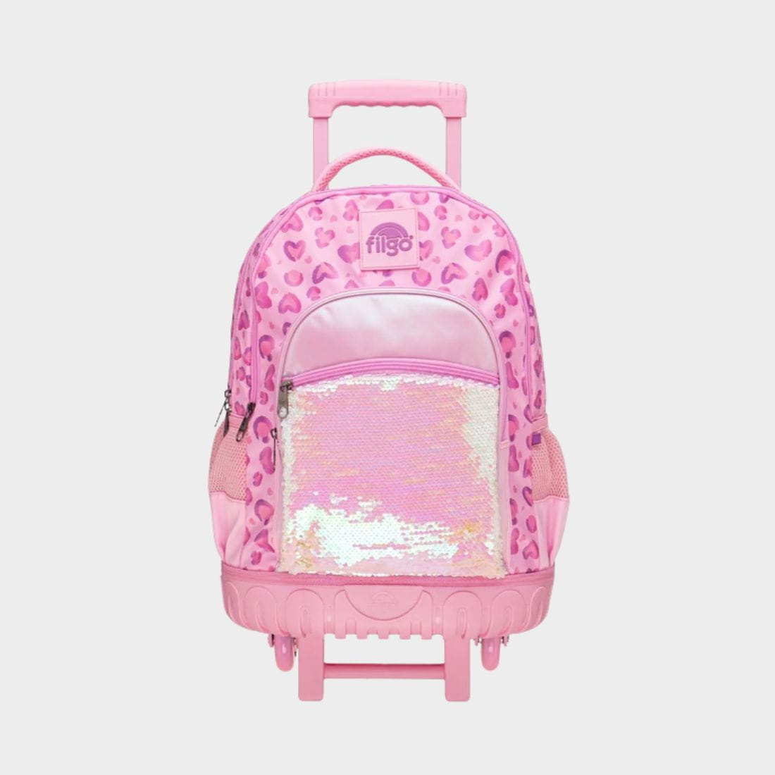 Mochila Con Carro Filgo Keiway Reload 18" Animal Print