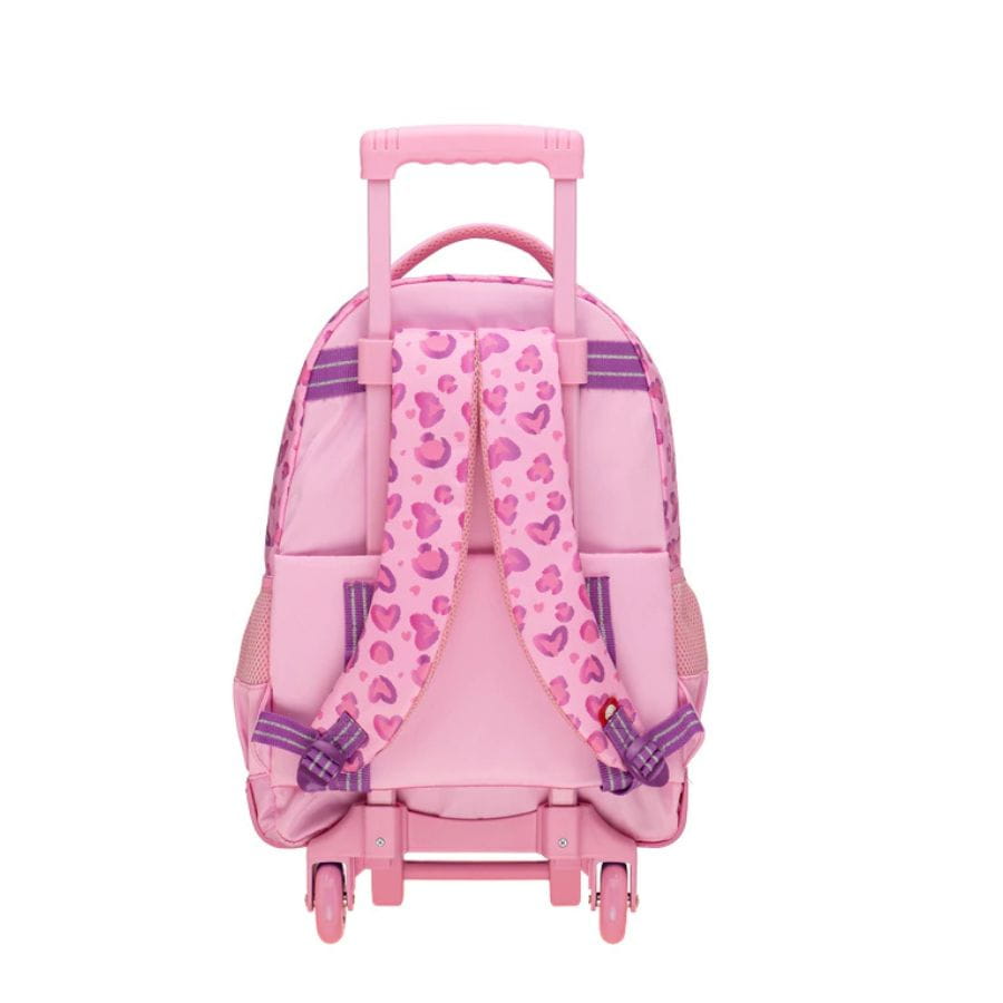 Mochila Con Carro Filgo Keiway Reload 18" Animal Print - Imagen 4