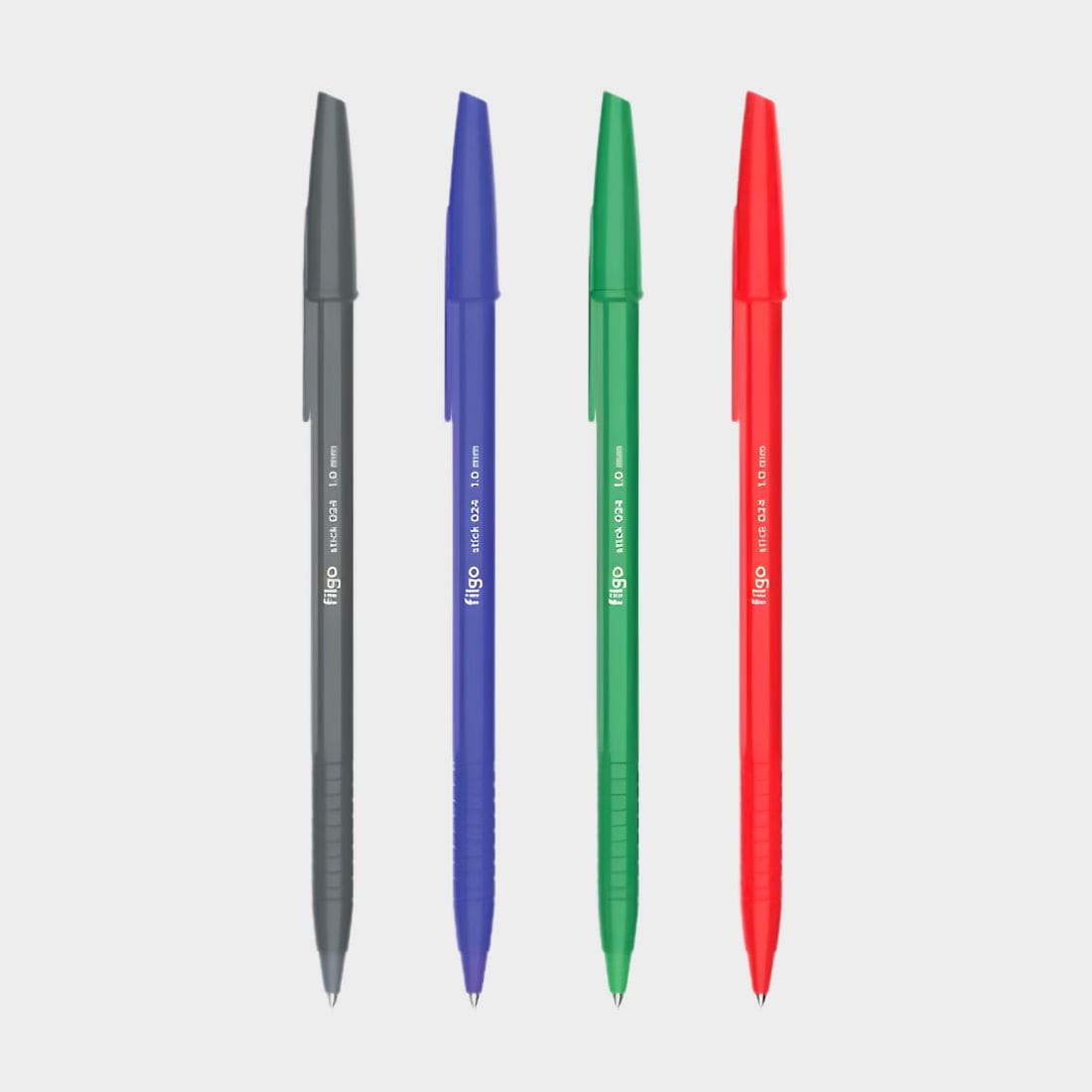 Bolígrafo FILGO Stich 024 Tinta negro rojo verde azul