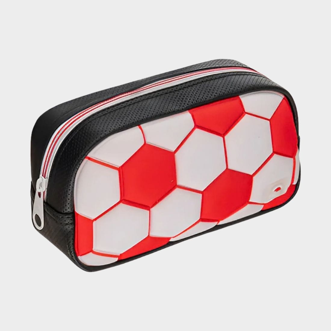 Cartuchera Canopla Filgo Starpak Pouch Futbol rojo/blanco