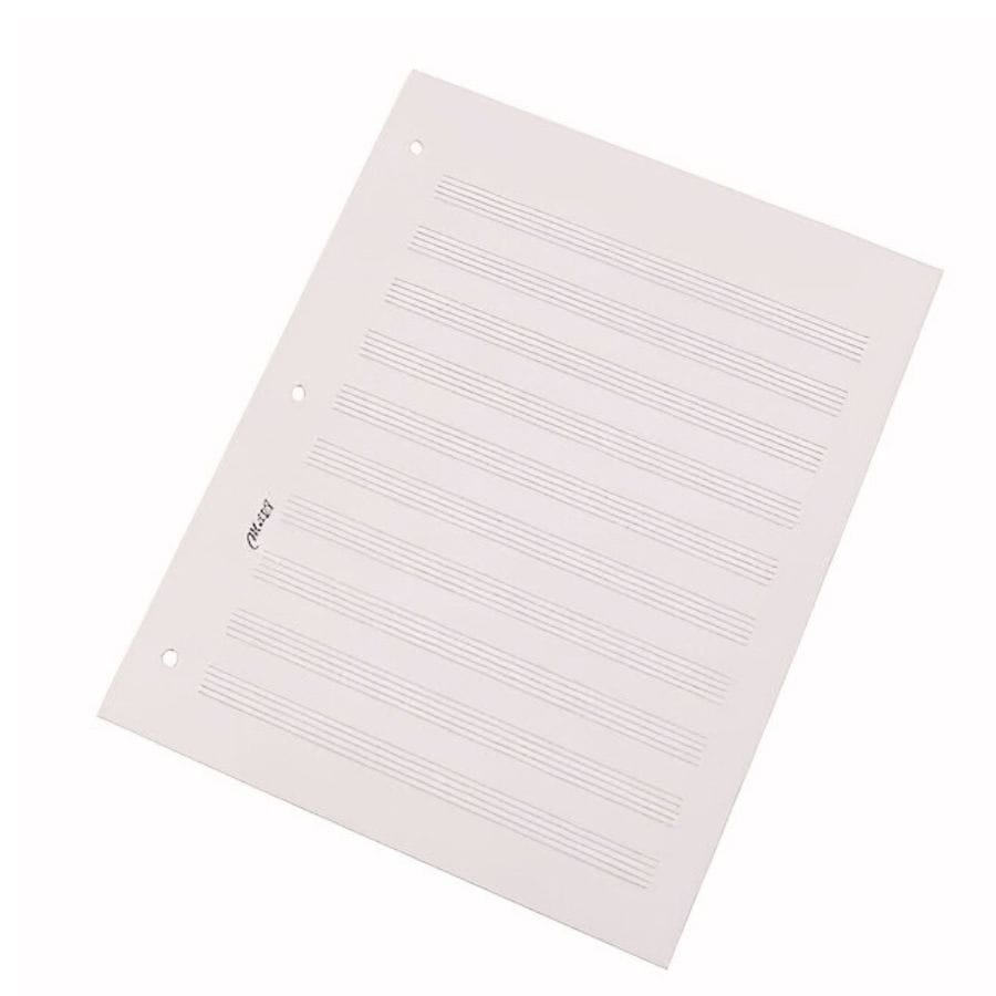 Repuesto musica pentagramado DISEÑO carta x 8 hojas - Imagen 2