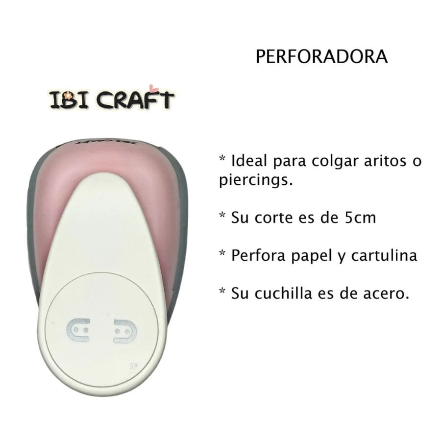 Perforadora 50mm IBI CRAFT forma aros/bijouterie - Imagen 2