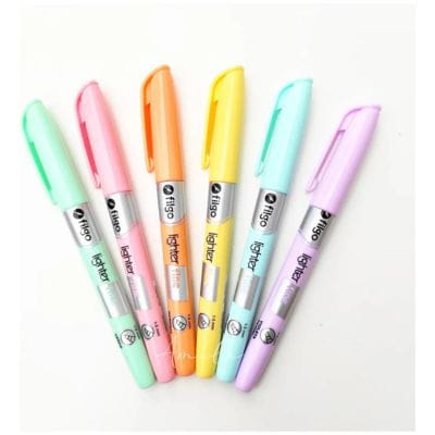 Resaltador Filgo Pastel Estuche X 6 Fine - Imagen 2