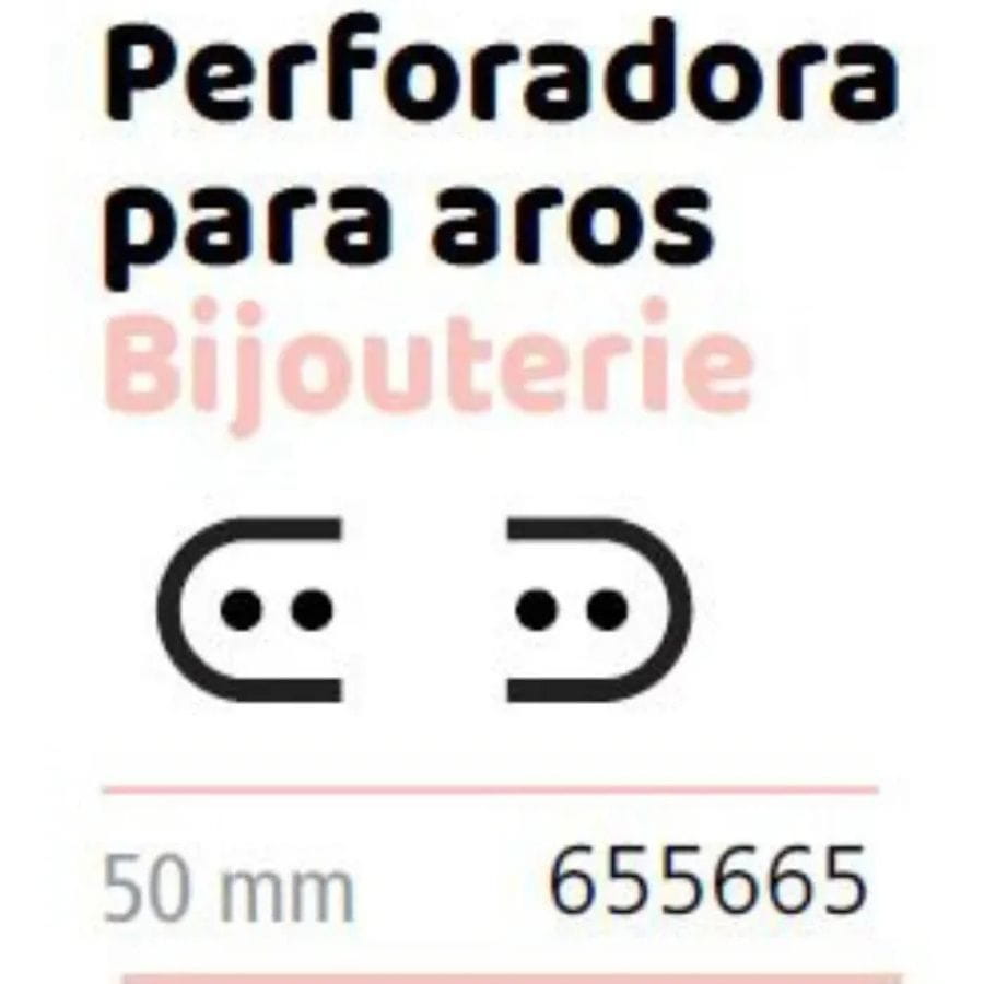 Perforadora 50mm IBI CRAFT forma aros/bijouterie - Imagen 4