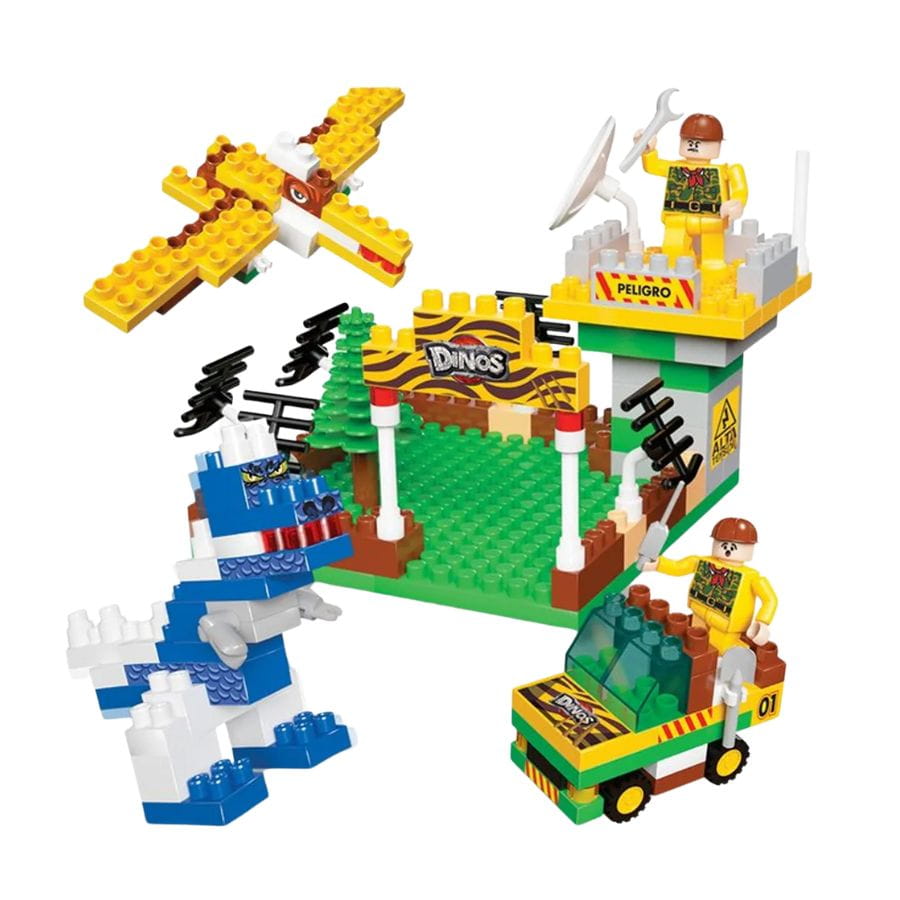 Bloques ladrillos BLOCKY dinosaurios 150 piezas - Imagen 2