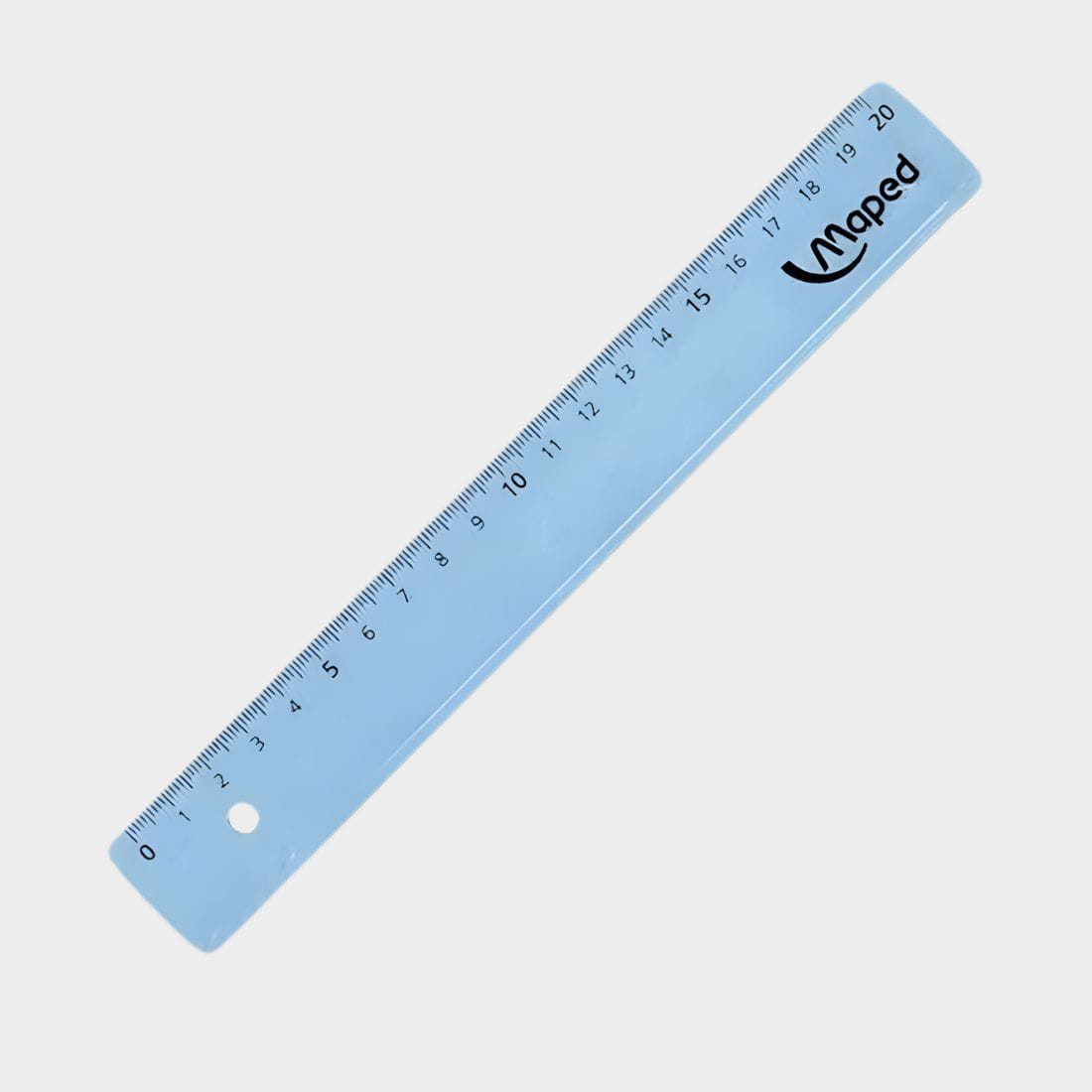 Reglas MAPED 20cm cristal rígida