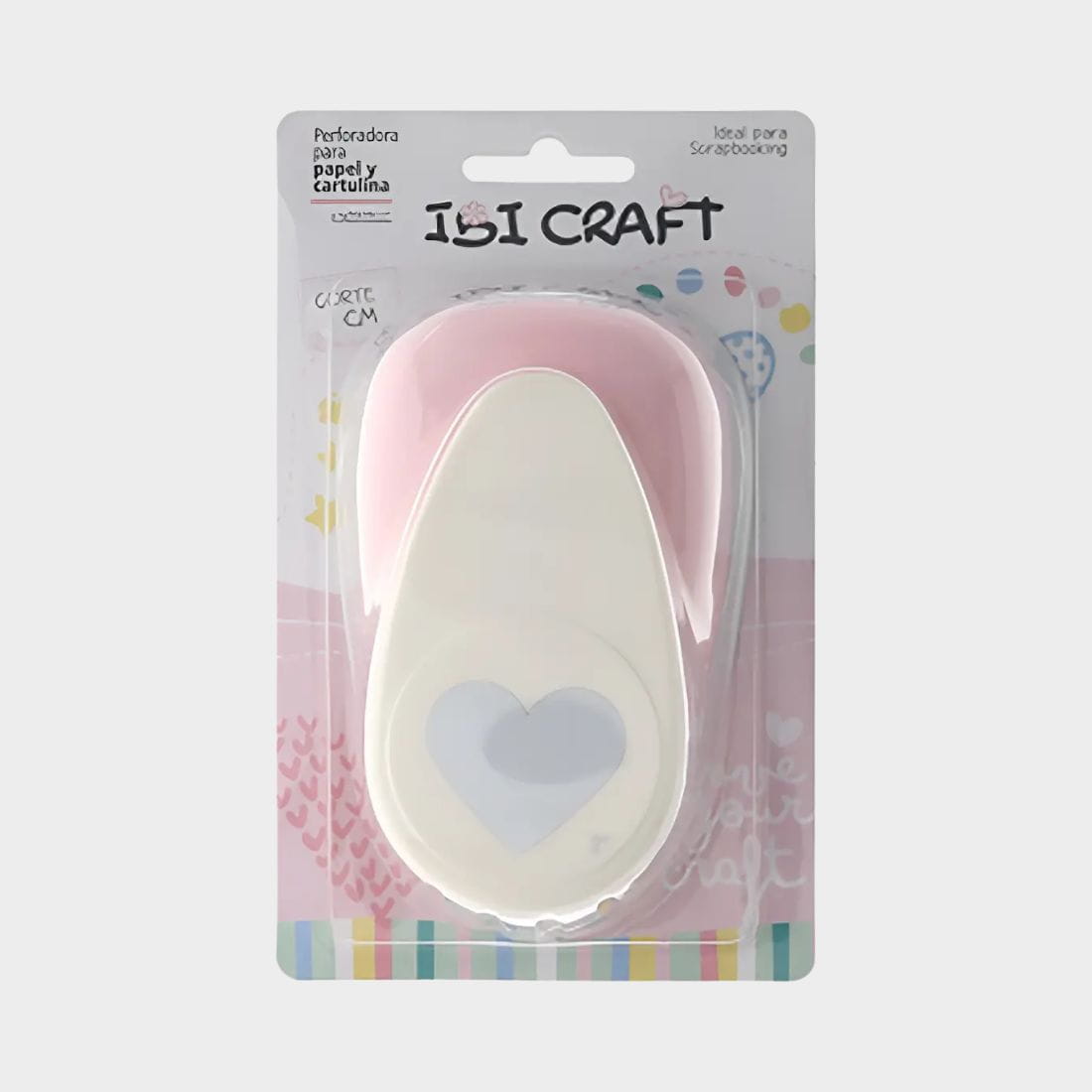 Perforadora 38mm 1.5'' IBI CRAFT forma corazon