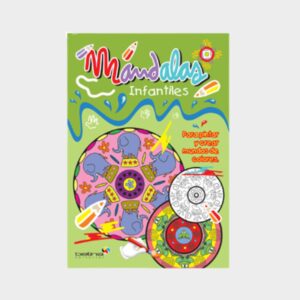 Mandalas infantiles Mundo de colores - Tapa Verde